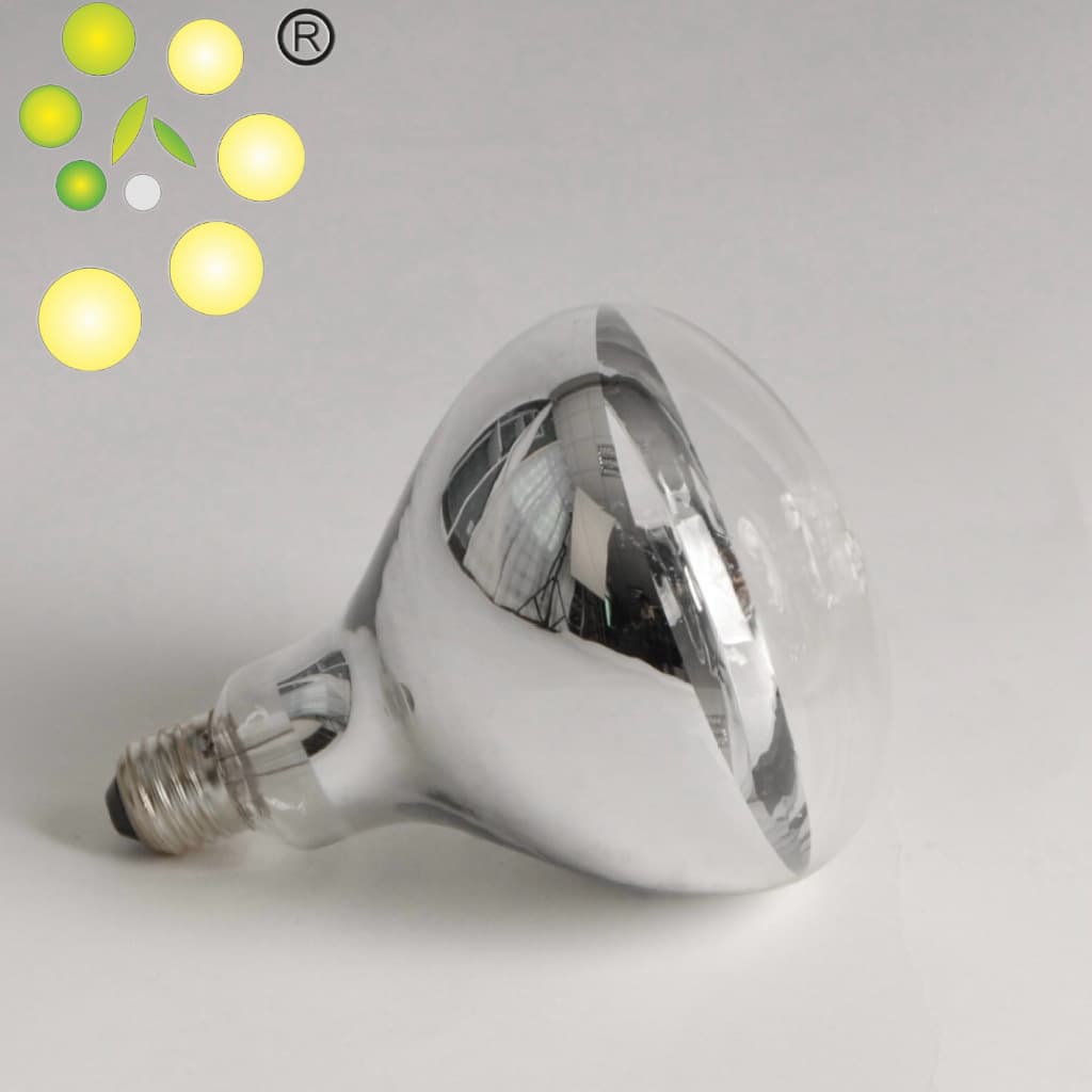 Upgraded 80s Style Bath Heater Bulbs - Breeding Farm Insulation Lamps, Polished Surface 220V 250W Waterproof Explosion-proof Copper Base