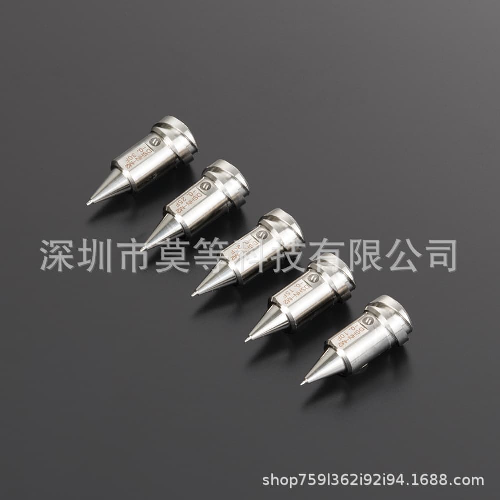 Japan MUSASHI dispensing syringe threaded precision solid nozzle