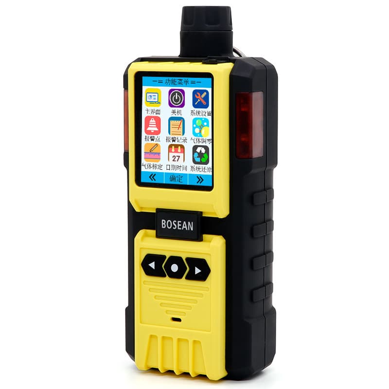 Pump-type four-in-one gas detector toxic and harmful gas phosphine chlorine dioxide alarm