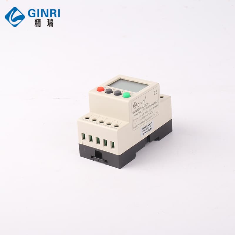 GINRI Jingrui SVR1000 Over-Under Voltage Protector LCD Display Single-Phase DC Voltage Protection Relay