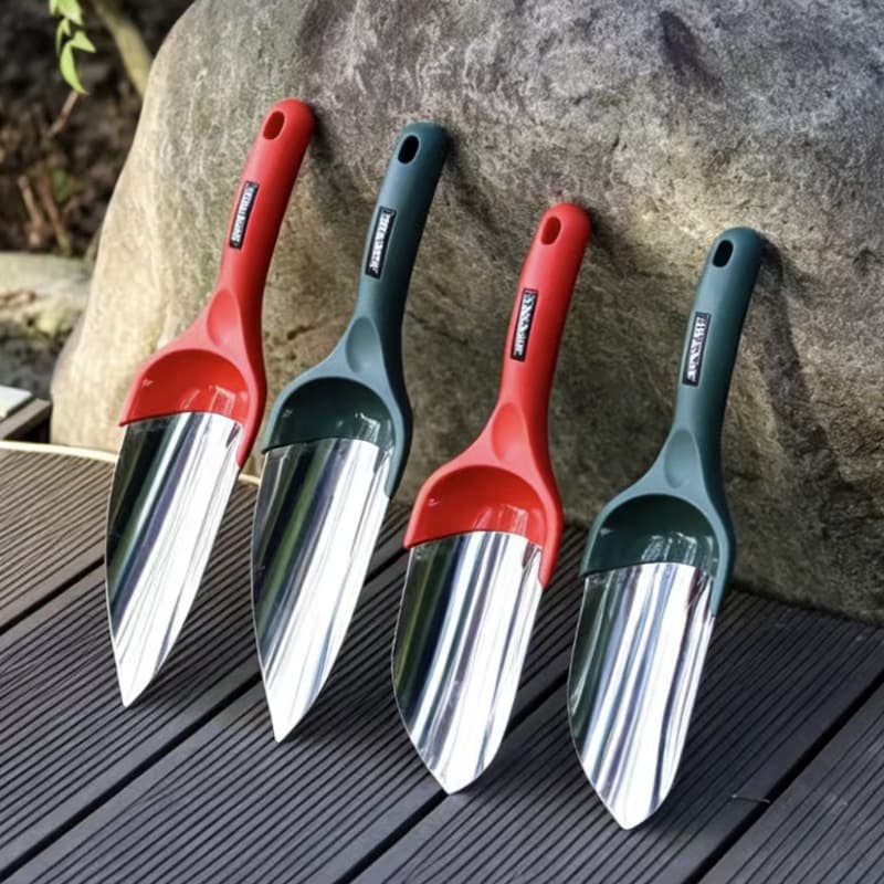 Gardening shovel for home digging and planting flowers for outdoor planting small shovel potted planting tool plastic handle shovel thickening