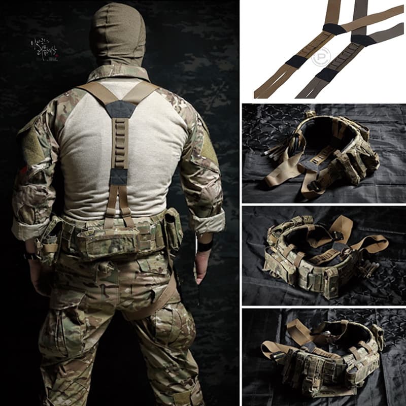 Crye Precision Suspenders CP Belt Suspenders Y-Type Simple Back Strap Y-Strap