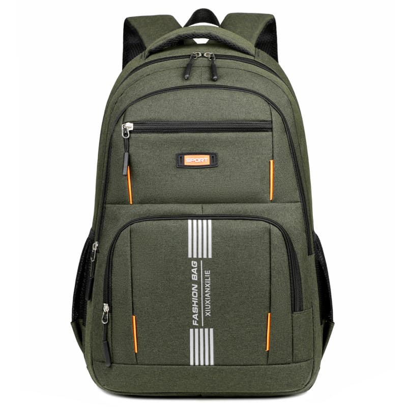 Large Capacity Casual Travel Women's Backpack Oxford Cloth Street Trend Soft Surface Breathable 20-35L Capacity 15 Inch Laptop Bag