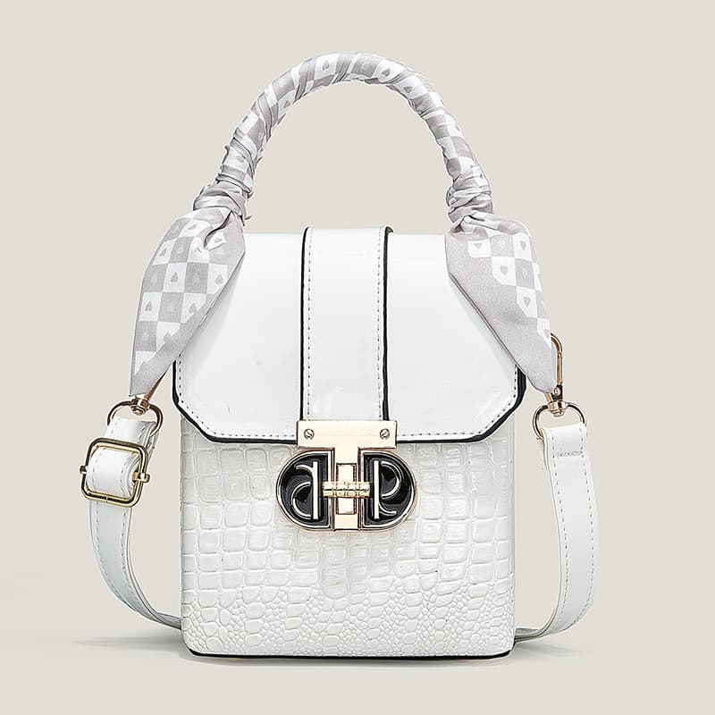 New Stone Pattern Cross-border Versatile Bucket Retro Small Bag, Fashion Handheld Shoulder Bag, Popular Commuter Tote
