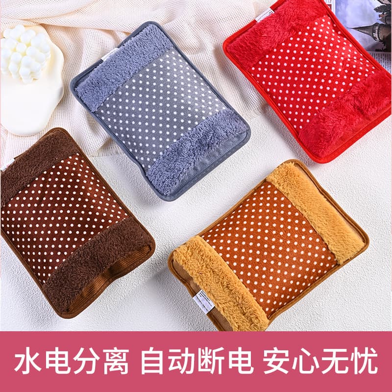 Source Factory New Charging Hot Water Bag with Plush Toy Removable Hand Warmer Double Pocket Electric Heat Bag Wholesale