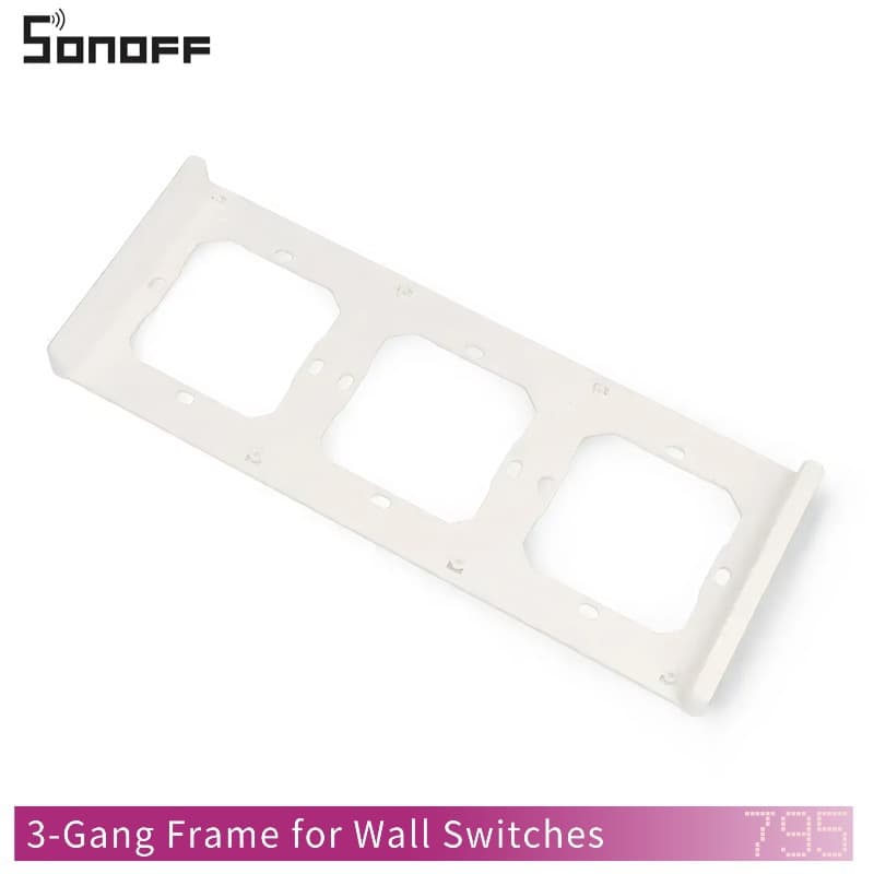 3-Gang Sonoff Frame for Wall Switches