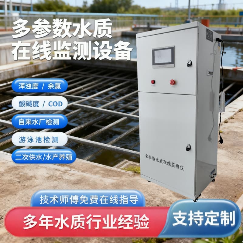Online COD Analyzer Water Quality Monitoring System Ammonia Nitrogen pH Conductivity Sewage Smart IoT Analyzer