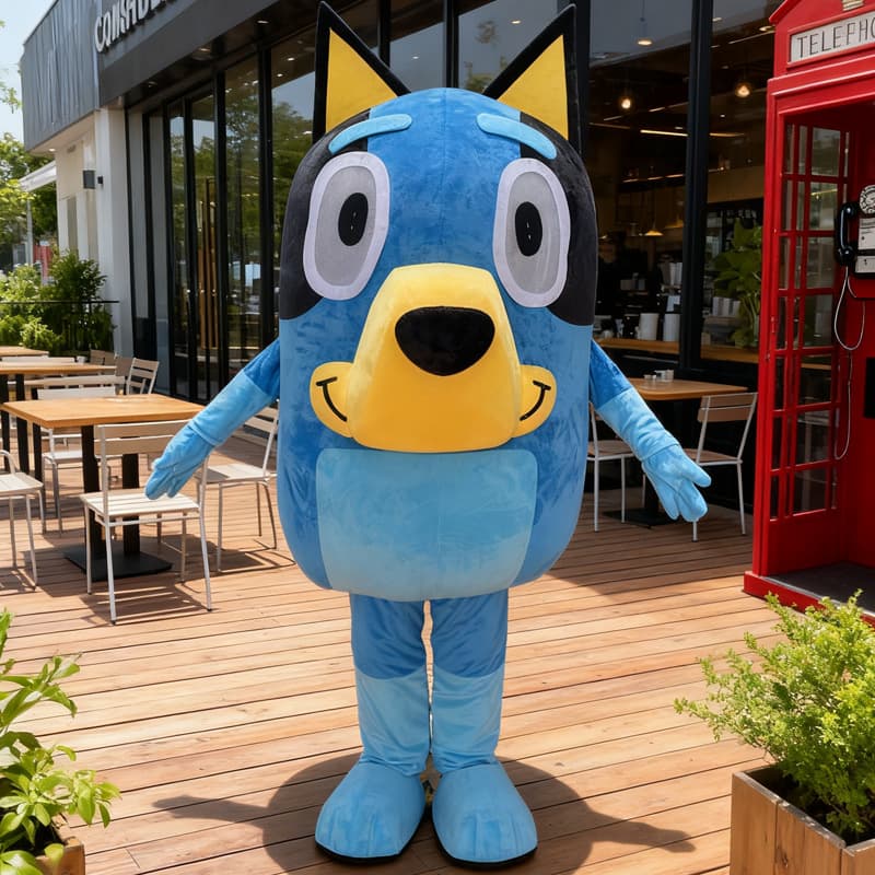 Customized human doll suit inflatable mascot customized high-end foam carving cartoon doll suit for adult promotion