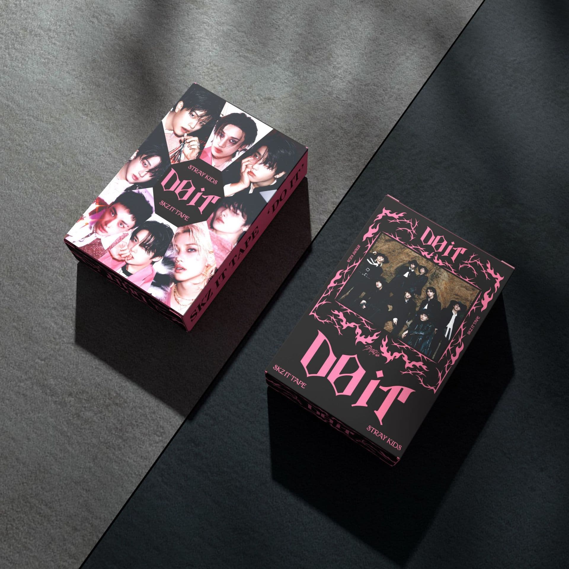 55 StrayKids Mini Album DO IT Lomo Cards Kpop Star Merch Hyunjin Collectible Lomo Cards