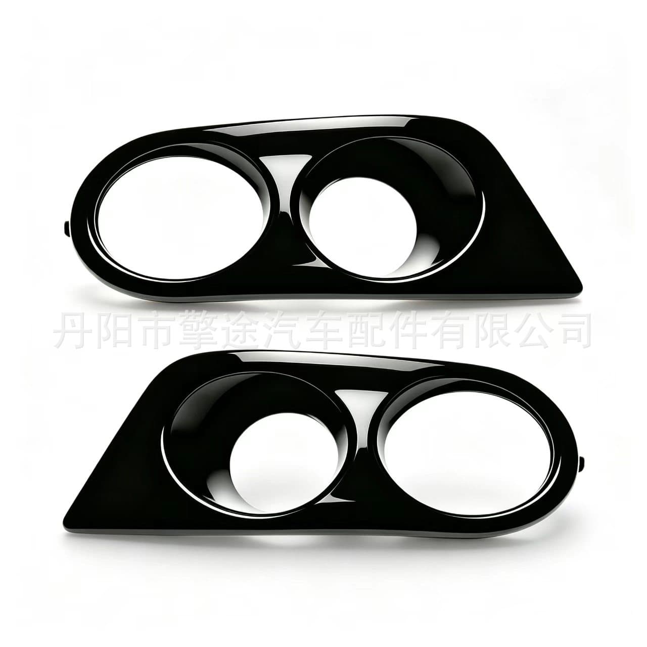 Compatible with 2001-2006 BMW 3 Series E46 M3 Front Bumper Dual Hole Fog Light Frame Cover 51112695256