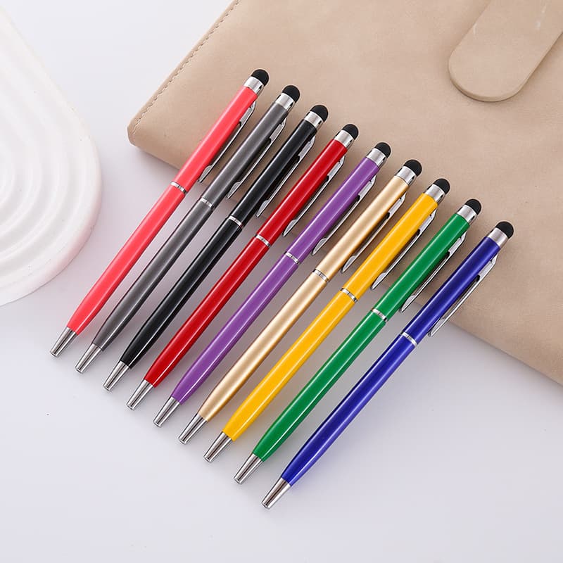 Wholesale Xiaogaoshi Touch Screen Pen Metal Ballpoint Pen Capacitive Metal Pen Printed Logo Advertising Gift Pen