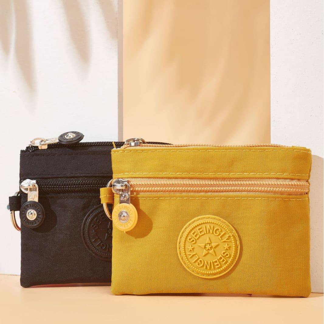 Factory Direct Foreign Trade Coin Purse Gift New Simple Mini Zipper Key Bag Nylon Coin Purse Wholesale