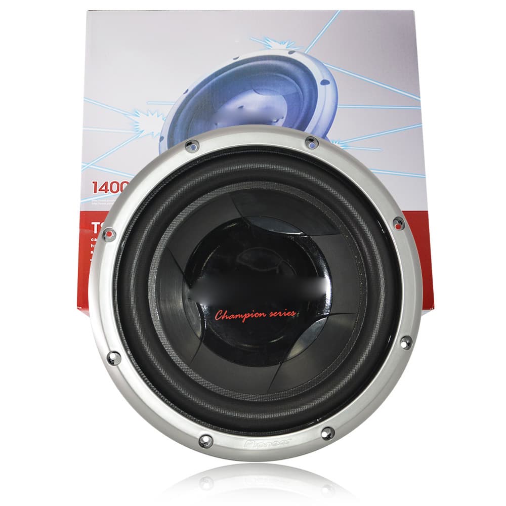 Car Audio Speaker Pioneer TS-W308D4 12-inch Pure Bass Subwoofer Dual Voice Coil Speaker