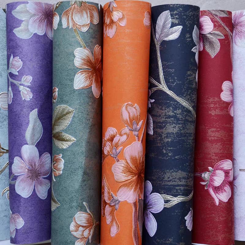 Cross-border popular embossed paper, Chinese-style art paper for envelopes, handmade floral DIY gift paper, versatile tissue paper