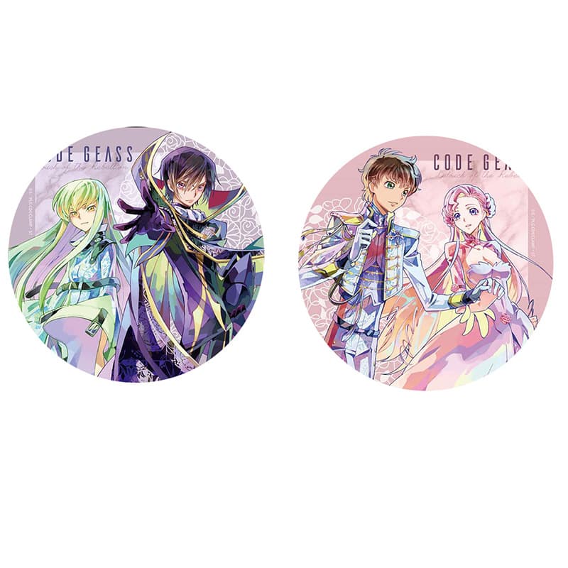Code Geass Lelouch of the Rebellion Animation Peripheral Badge Lelouch Pivot Suzaku Tinplate Pendant