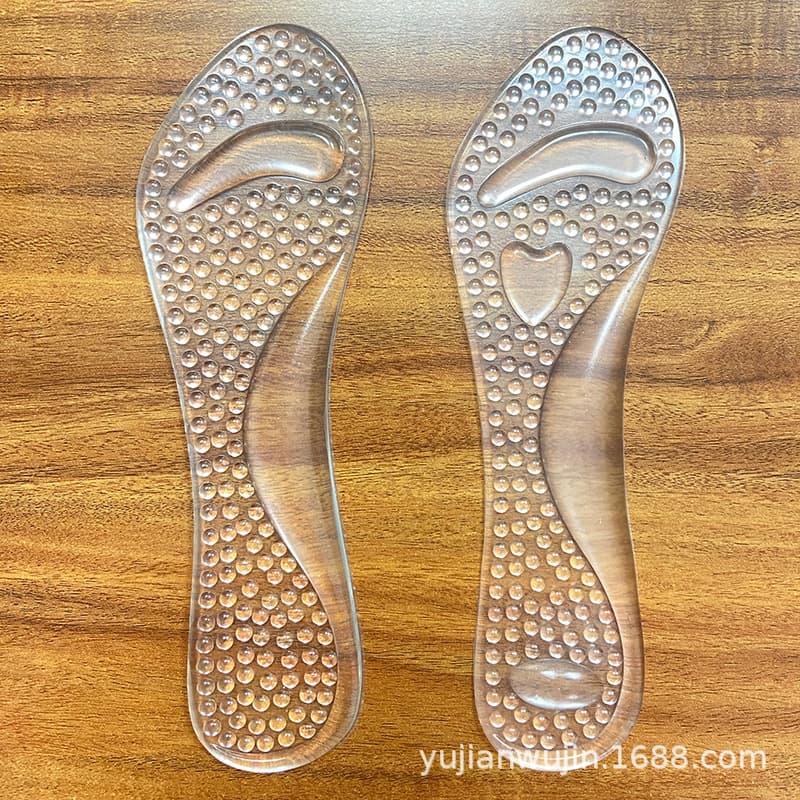 Women's High Heel Shoe Gel Arch Support Pad Flat Feet Template Transparent Bowknot Corrections Pad Chinese Mainland Origin