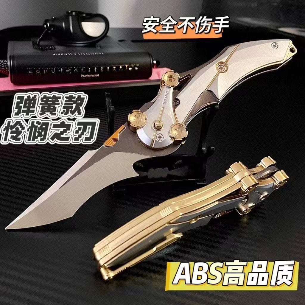Delta Action Mercy Folding ABS Material Game Weapon Prop Model Collectible Friend Gift