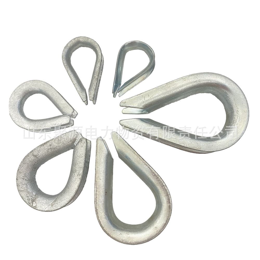 Manufacturer Wholesale Wire Rope Fittings Thimble Processing Various Specifications Cable Accessories Triangular Thimble