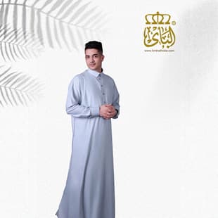 Modal Cotton 2026 Four-Season Long Robe Men's Long Sleeve Light Luxury Business Formal White Shirt Robe