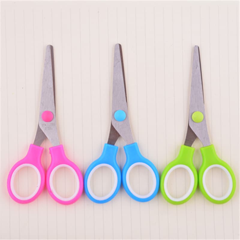 Student Non-injury Safety Scissors, DIY Paper Cutting Scalloped Scissors, Kindergarten Handmade Plastic Children's Scissors Wholesale