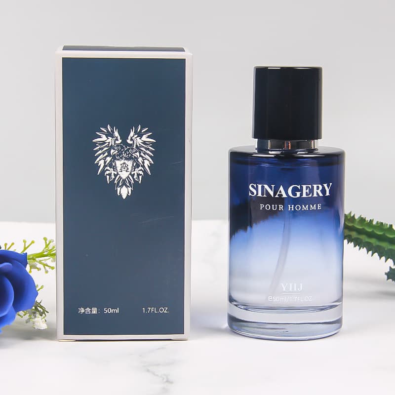 Cross-border Wild Men's Perfume Premium Long-lasting Eau de Toilette Woody Fresh Natural Fragrance Wholesale 50ml