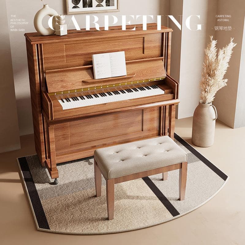 Special Shaped Piano Mat Soundproof Absorption Piano Stool Shock Absorption Foot Pad Drum Heat Insulation Noise Reduction Carpet