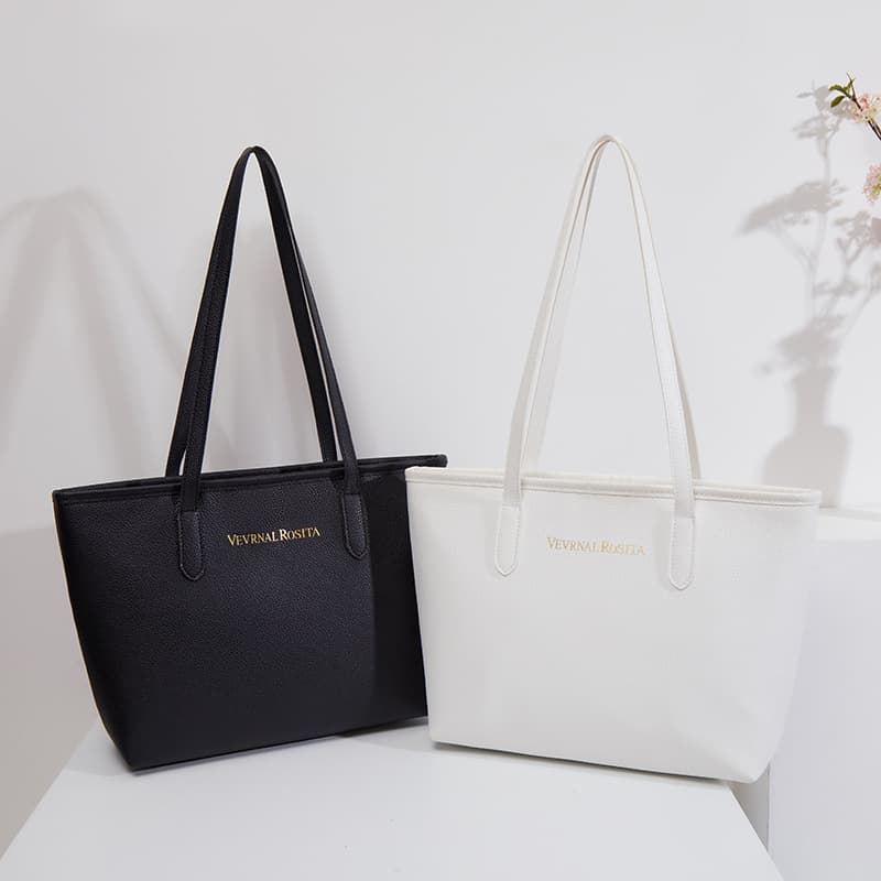 Tote Bag 2025VR New Large Capacity Women's Shoulder Bag Foreign Trade Women's Handbag Premium Shopping Bag