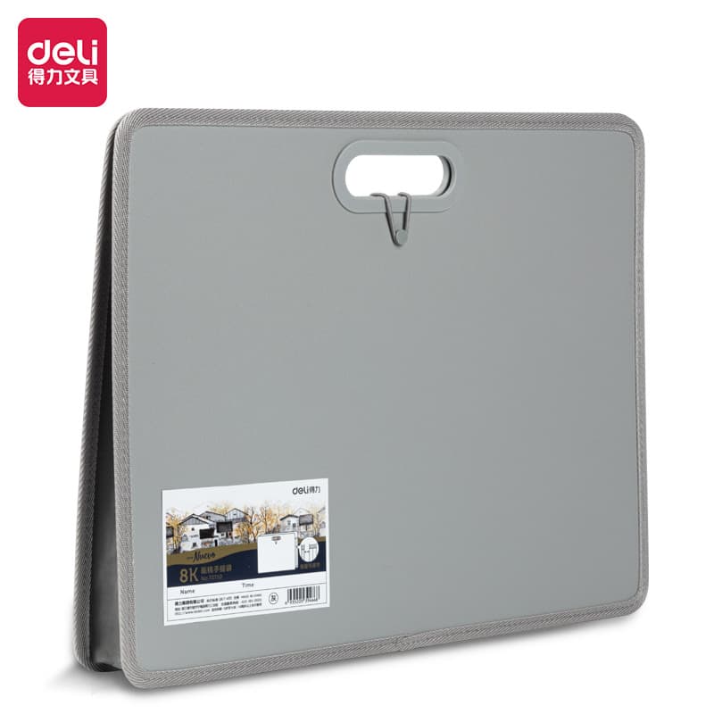 Deli 72710_8K Artwork Hand Carry Bag (Gray) (Unit)