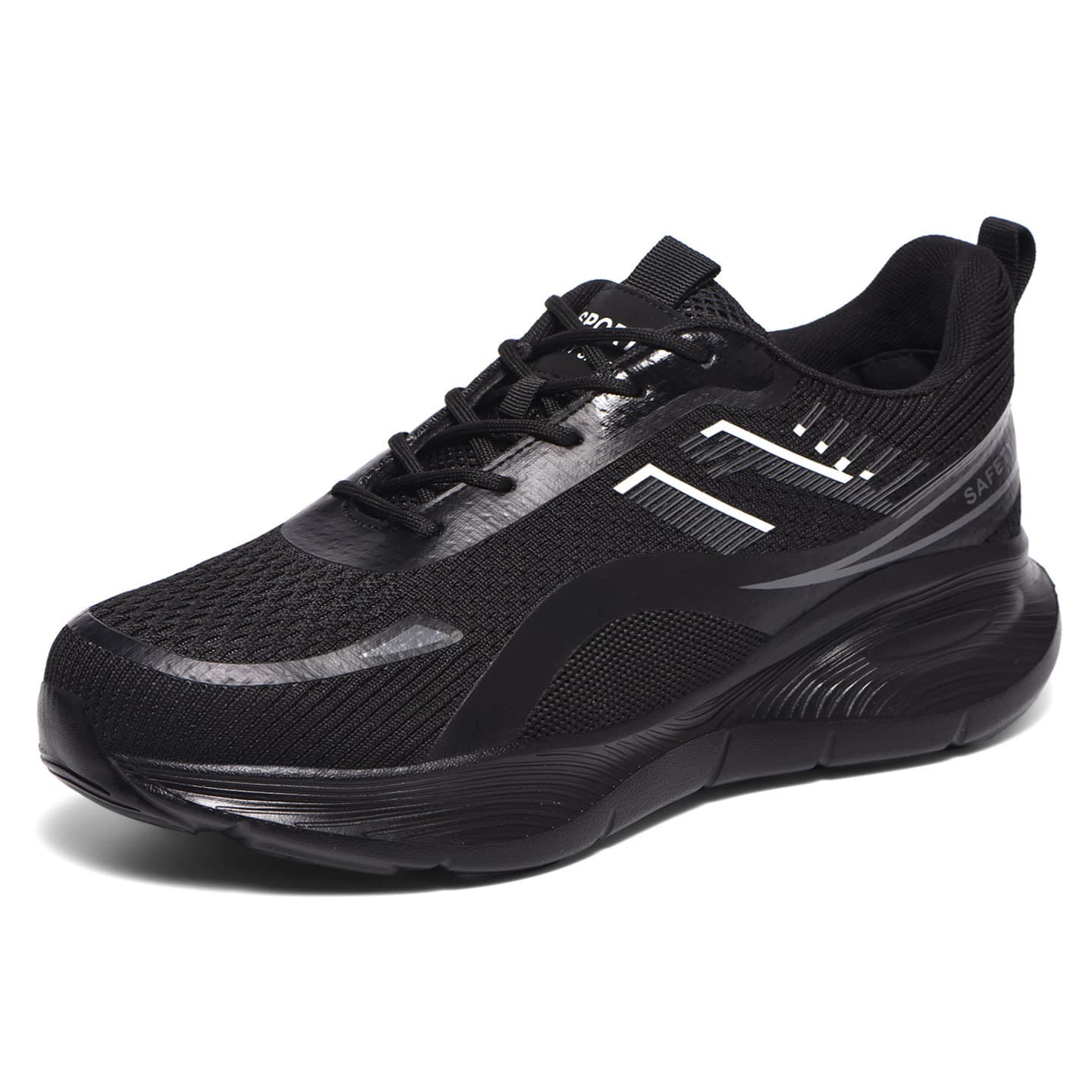 2026 Summer Anti-Odor Breathable Knitted Lightweight Safety Shoes, Anti-Smash Anti-Puncture Soft Sole, Comfortable for Long Standing, Construction Work Shoes