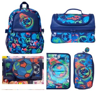 Australian Smiggle Backpack, Ultra-Light School Bag for Class and Study, Double Shoulder Bag for Primary and Secondary School Students, Outdoor Casual Bag