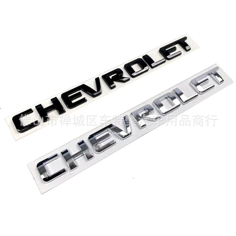 Suitable for Chevrolet Malibu CHEVROLET tail label car sticker Cruze SPARKLT car trunk logo sticker