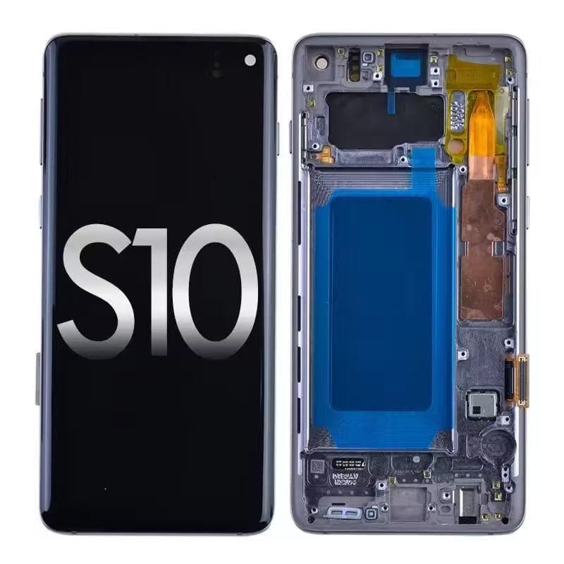 Compatible with Samsung S10 Screen Assembly Samsung Galaxy G973F/U LCD Display Inner and Outer Screen