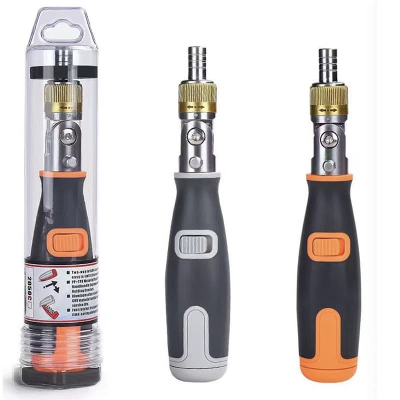 Double-Direction Ratchet Wrench Multi-Angle Screwdriver Set Shaped Screwdrivers Plum Blossom Tip Ten Built-In Wrench Head