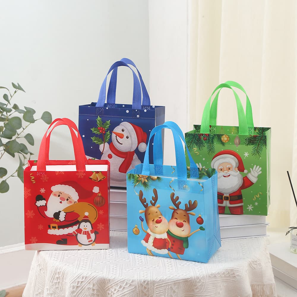 Other Gift Packaging - White Kraft Paper Bag Handles For Gifts Crafts Merchandise