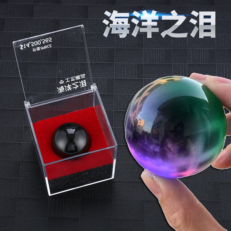 Ocean Tear Gem Model Figurine Delta Game Merchandise Crystal Ball African Star