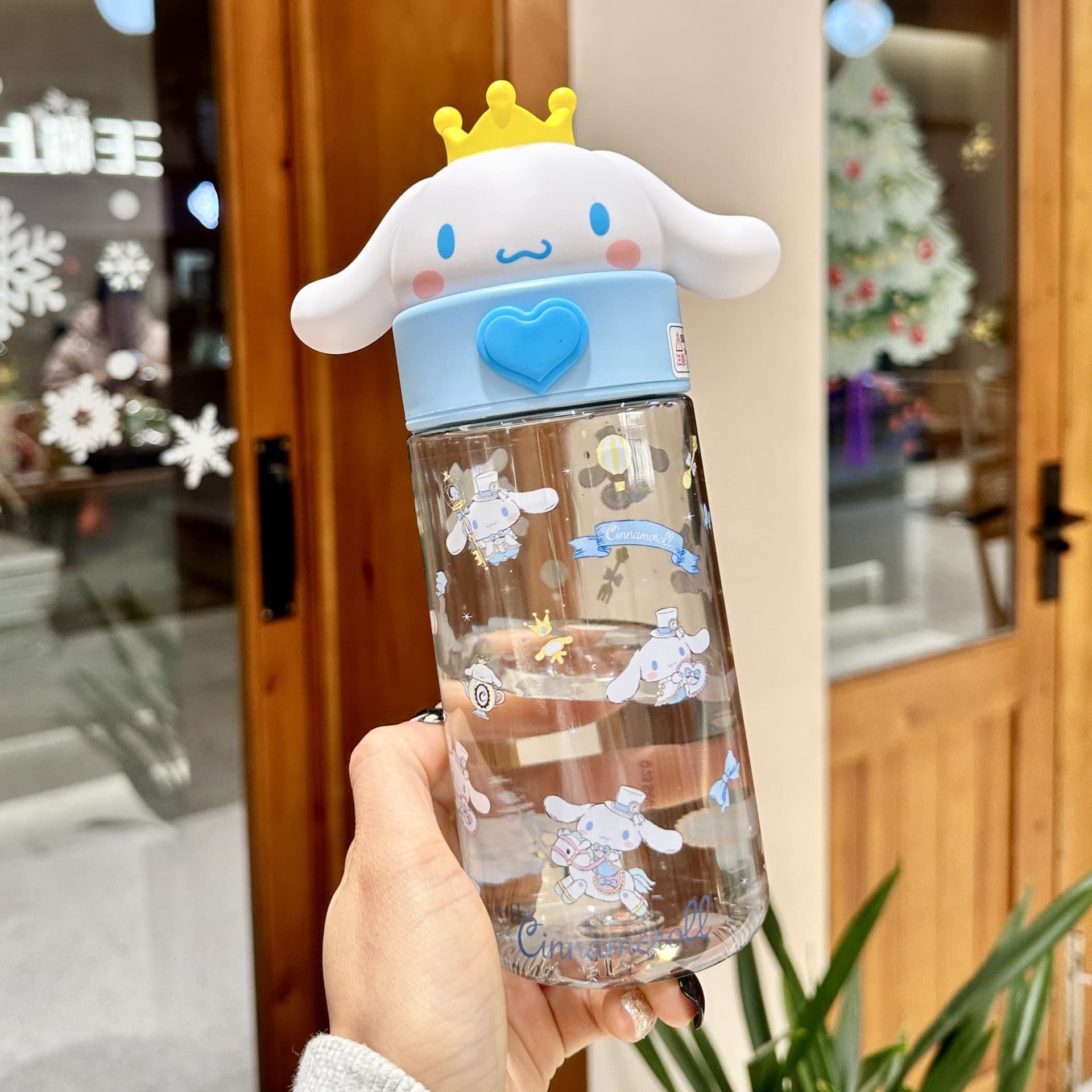 Sanrio Kuromi Kids Water Bottle for Girls, Elementary School Students, Tritan Straw Cup with Dual Drinking Modes