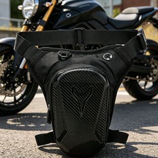 Tactical Leg Bag Hard Shell Leg Pack Cycling Bag Motorcycle Bag Crossbody Bag Tactical Waist Pack Sling Bag Riding Backpack Waterproof Bag