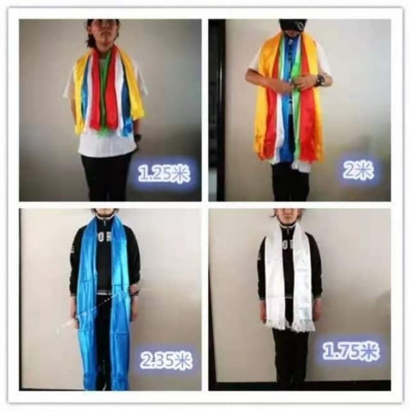 Hada five-color Mongolian and Tibetan reception decoration ceremonial supplies annual meeting scarf presentation