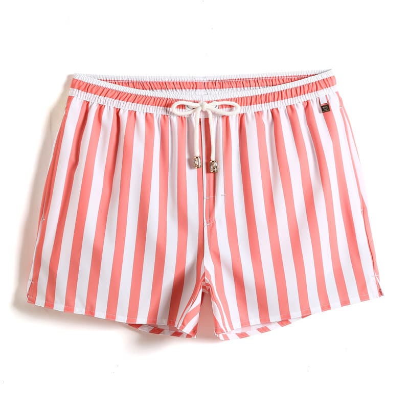 Factory Direct Xiagailang Men's Quick-Dry Loose Plus Size Colorful Beach Shorts with Lining for Seaside Vacation
