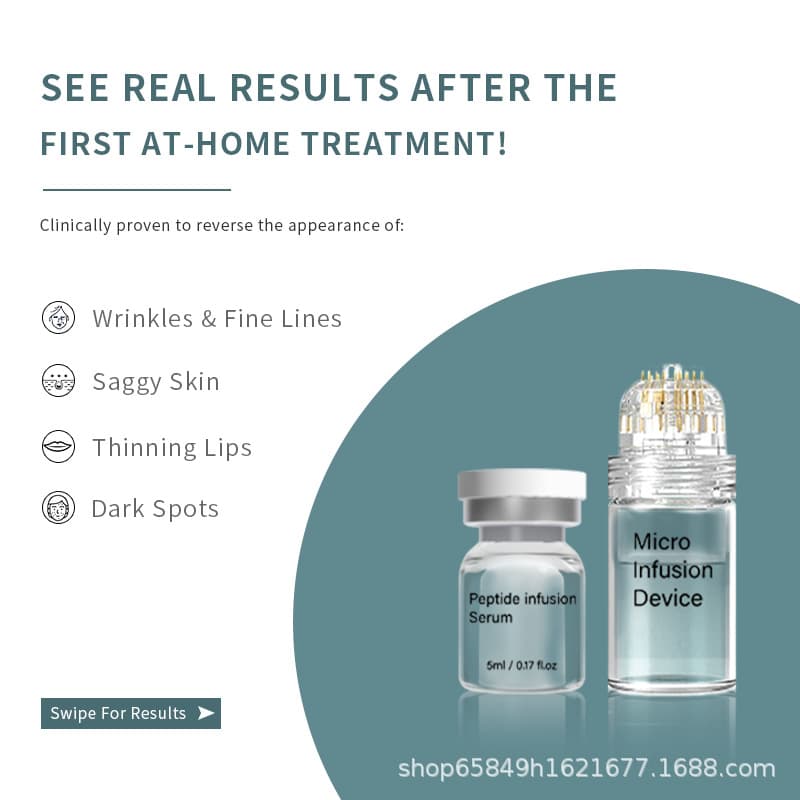 YOOJ Gentle Moisturizing Microneedle Serum for Fine Skin, Anti-Wrinkle Firming Hydrating Microneedle Serum