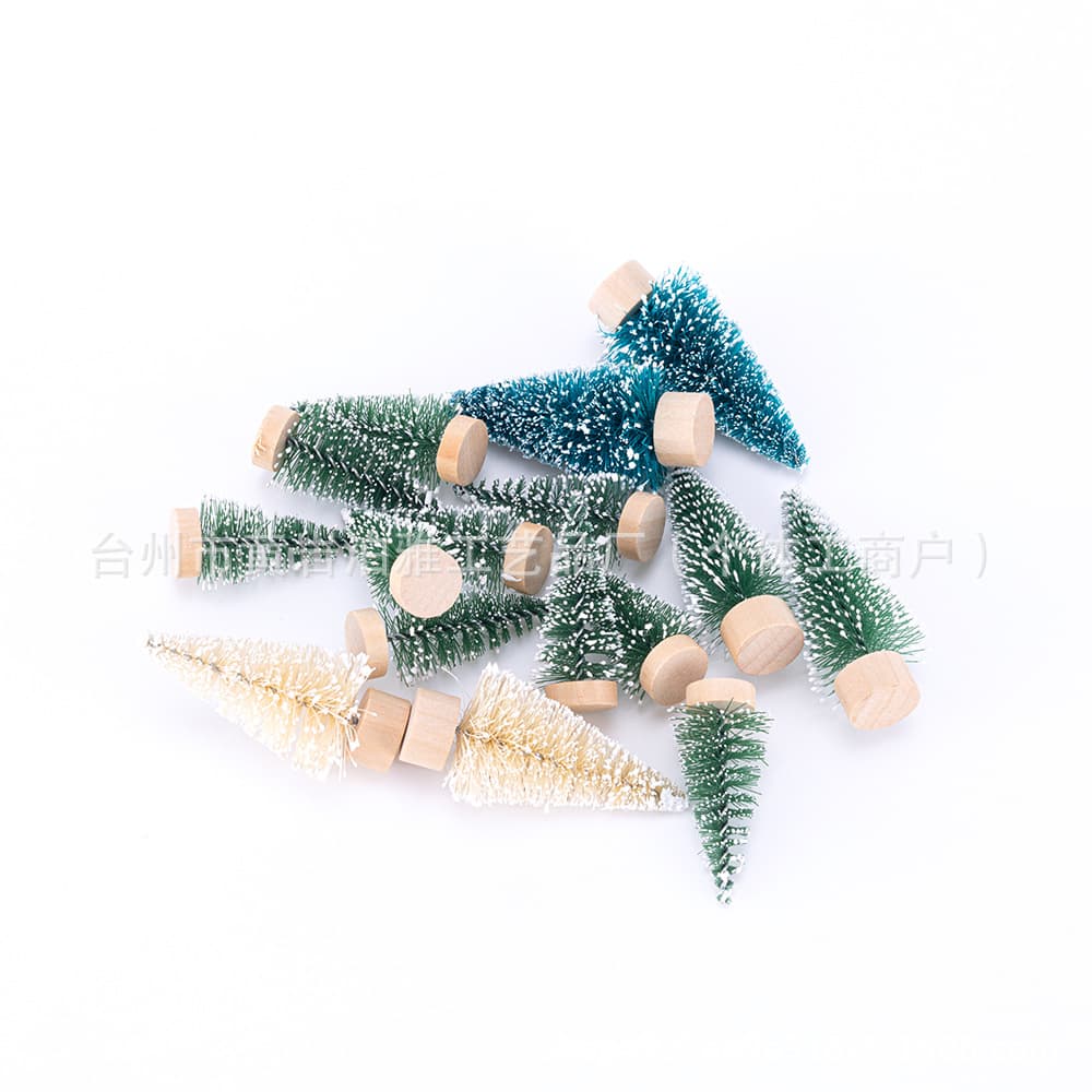 2025 New Style Christmas Tree Ornaments Wholesale Artificial Mini Trees Home Festival Decorative Display