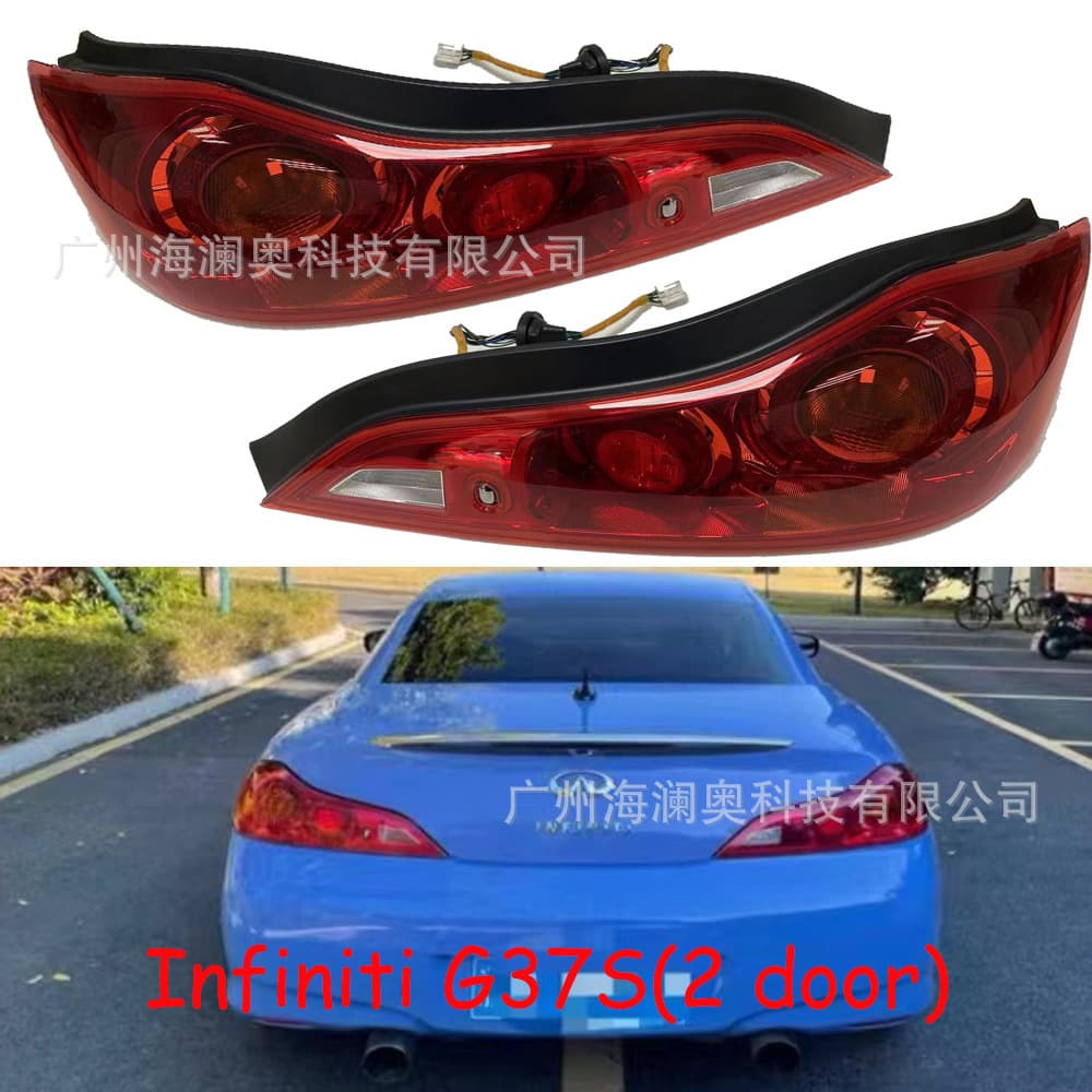 Tail Lights for Infiniti G37S 2-Door Coupe Brake Light Rear Bumper Light Fog Light Infiniti