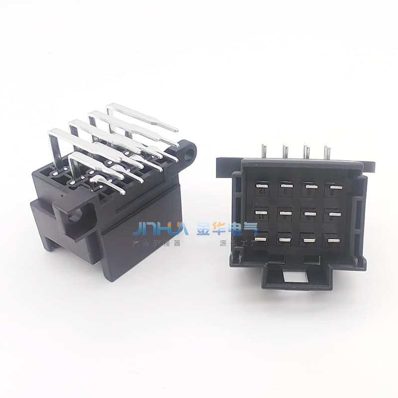 Triple Row Horizontal 12P Pin Header JHB00315 966140-3