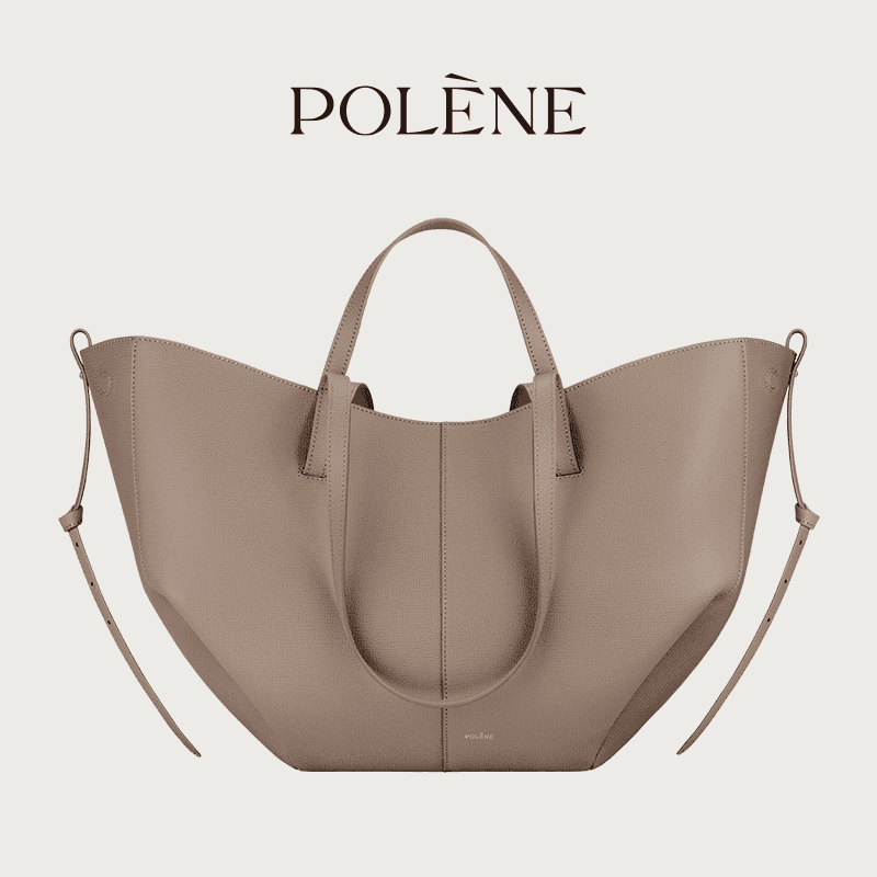 Cross-border Bestseller [Fall/Winter New Arrival] Large Capacity Commuter Handbag Shoulder Tote Bag Genuine Leather Women's Bag