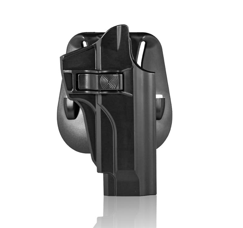 Overseas plastic steel molded waist Beretta 92F M9 holster tactical quick draw anti-snatch bag manufacturer