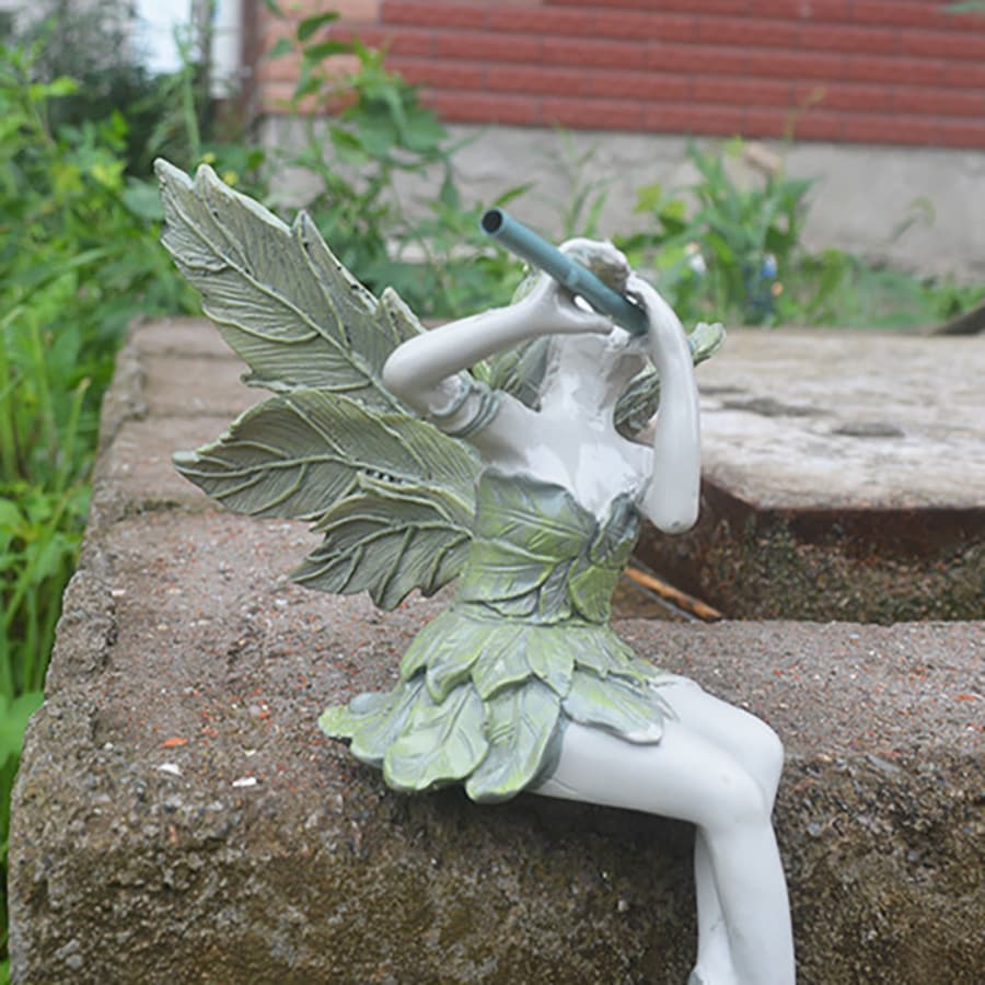 2023 Cross-Border Style Trendy Whistling West Wind Fairy Garden Courtyard Home Decoration Sculpture Resin Craft