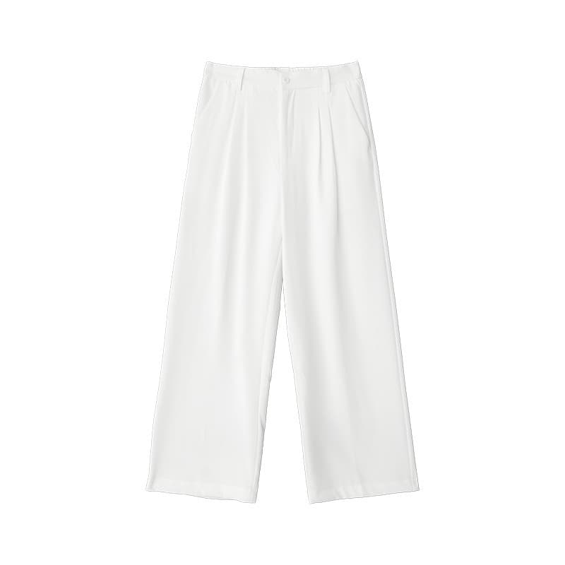 Large size autumn and winter 2024 new casual suit trousers for men and women, high-end new versatile straight trousers, loose trousers
