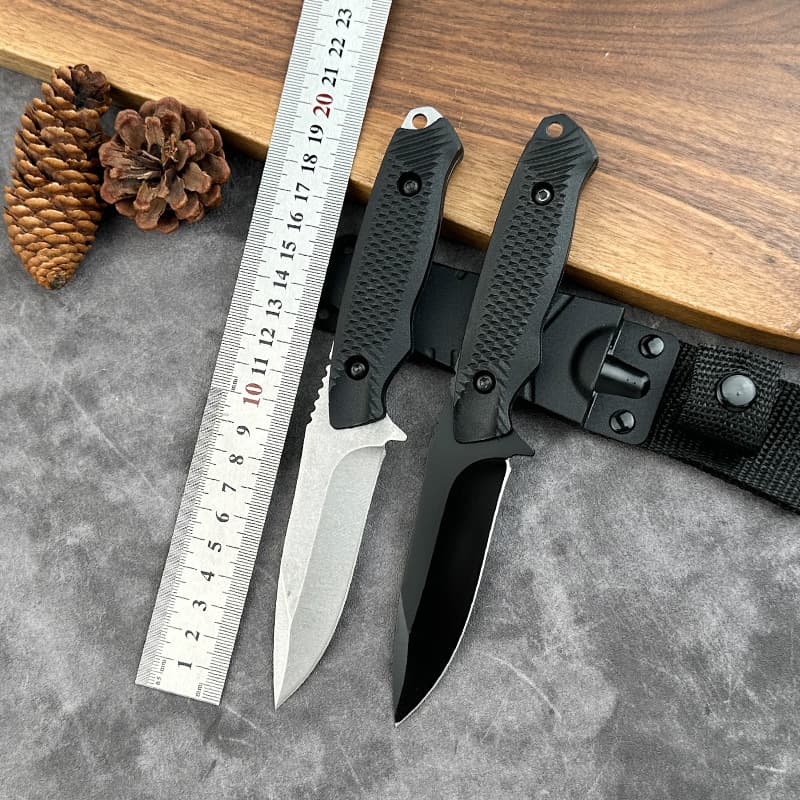 In Stock Forged Knife, One-Piece Outdoor Knife, High Hardness Forged, Multifunctional Yangjiang Fruit and Meat Tearing Knife
