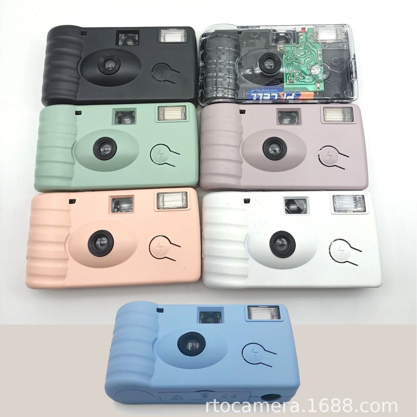 D76 Black and White Film Disposable Retro Camera 135 Film Point-and-Shoot Camera 35mm Customizable Customer Pattern