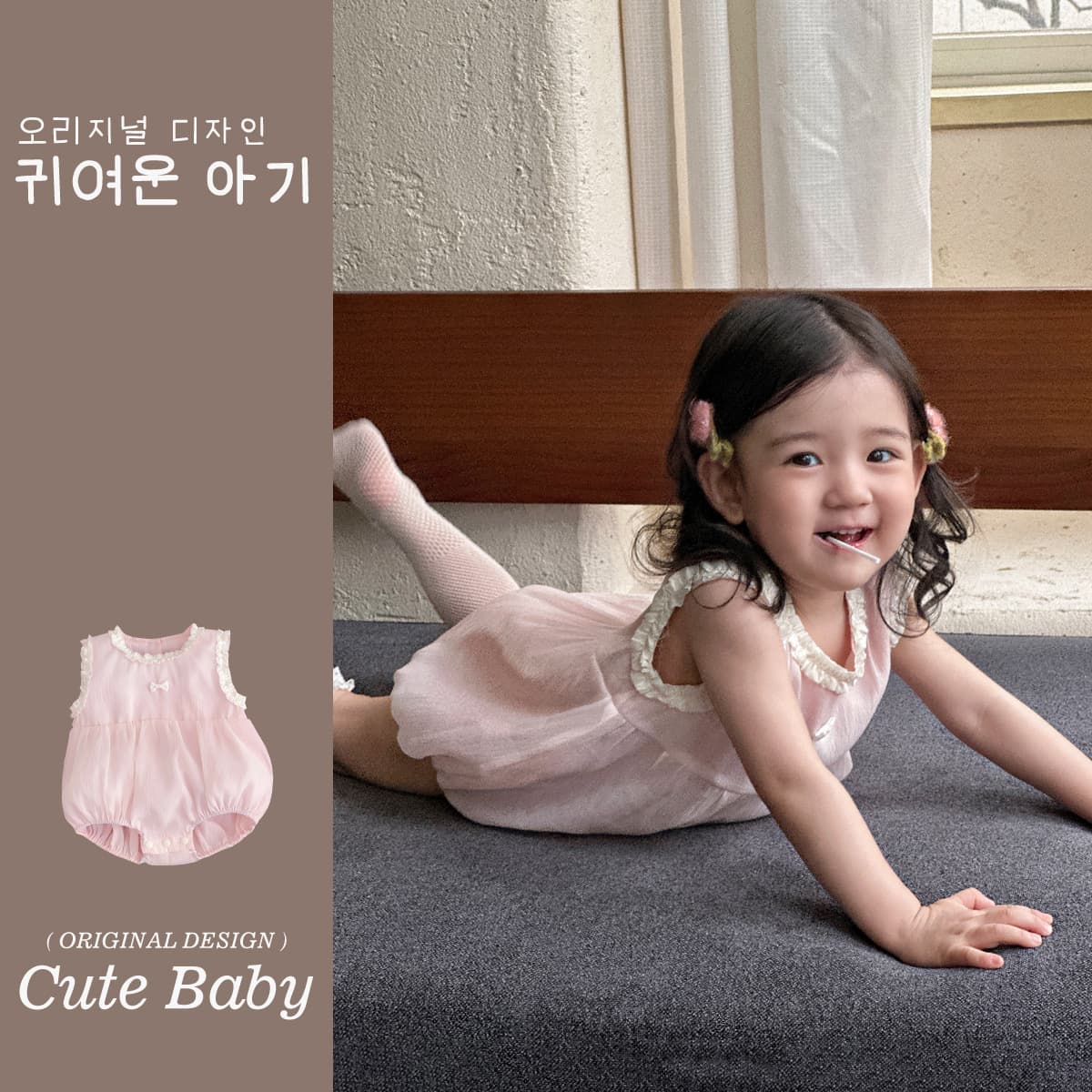 2026 Summer New Arrival Baby Girl Princess Cute Sweetheart A-Class Lightweight Infant Sleeveless Triangle Romper Bodysuit